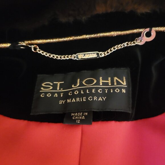 St John Couture Collection Mink Coat - Picture 9 of 10